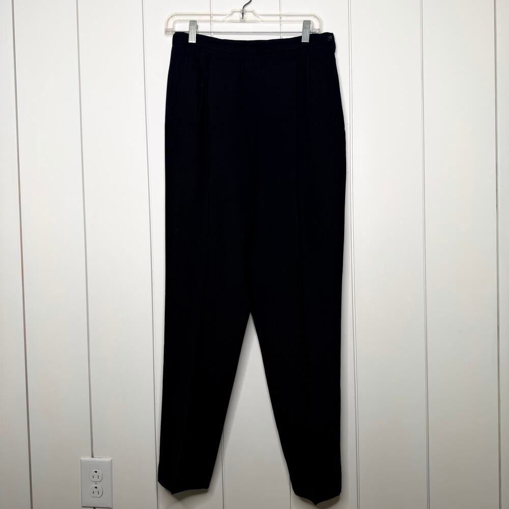 Preston & York Worsted Wool fully lined Pleated Trousers Women’s 10